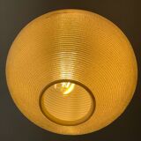 Rotaflex pendant light in Rhodoid and teak from the 1960s