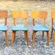 Set 6 vintage chairs