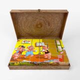 Box of 24 wooden cubes Garnier illustrations Walt Disney
