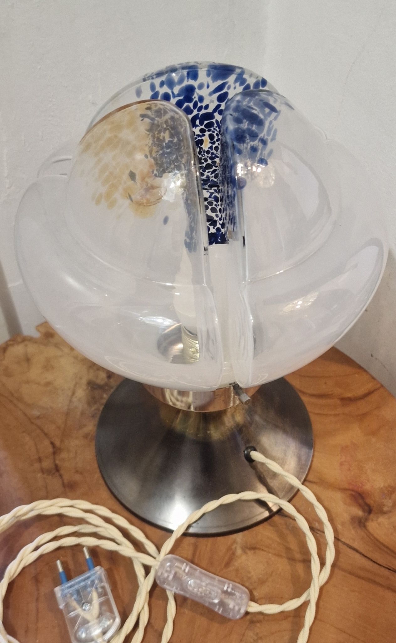 Murano Mazzega table lamp