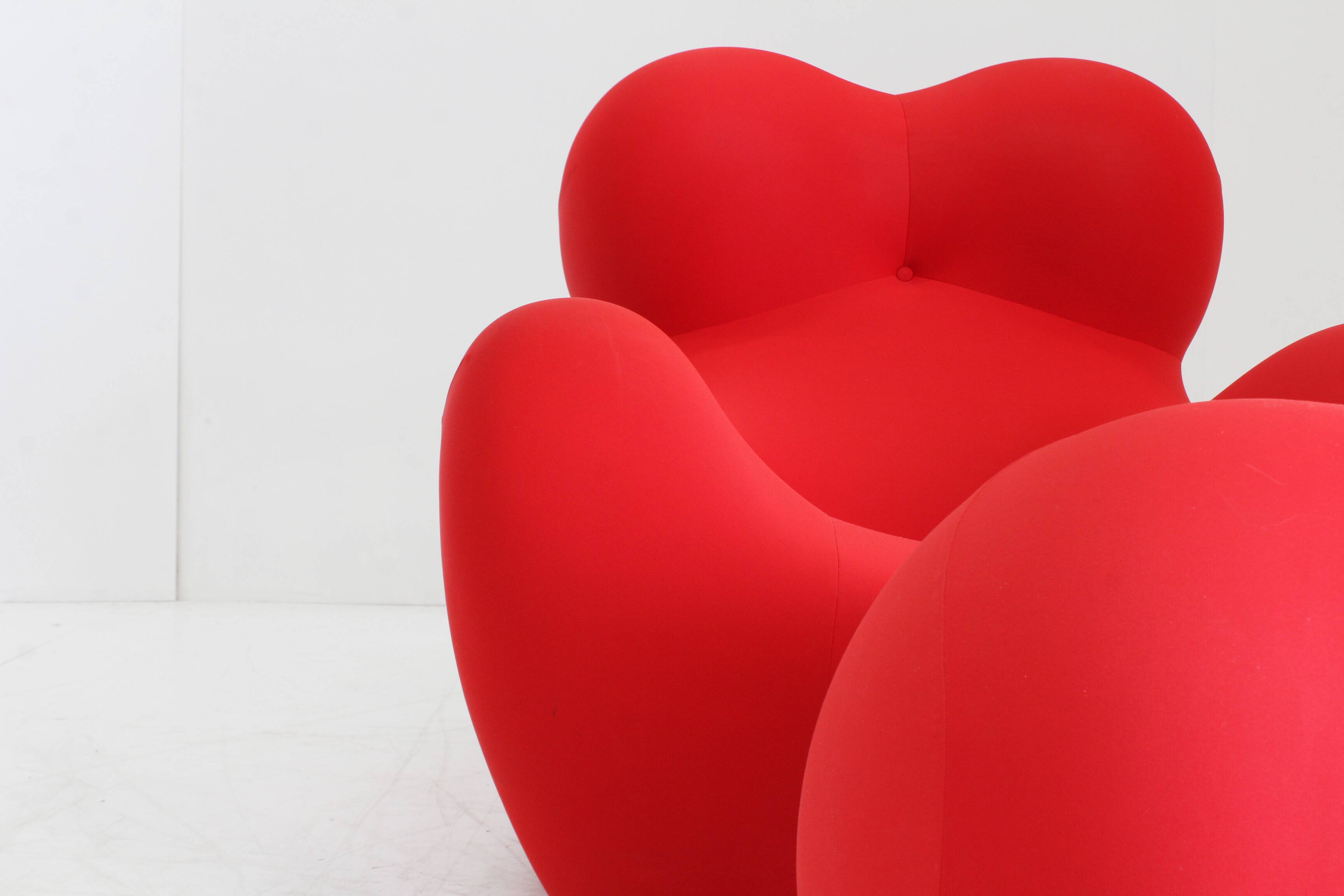 Fauteuil La Mamma Up5 avec ottoman par Gaetano Pesce pour B&B Italia
