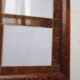 Old wooden photo frame, wall