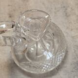 Crystal carafe stamped Saint-Louis Trianon