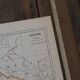 Bolivia, old map 1887 – vintage geographical map.