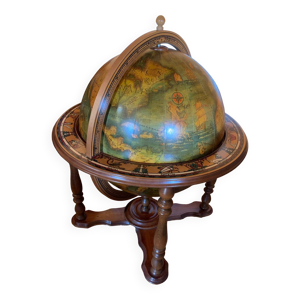 Globe bar vintage en