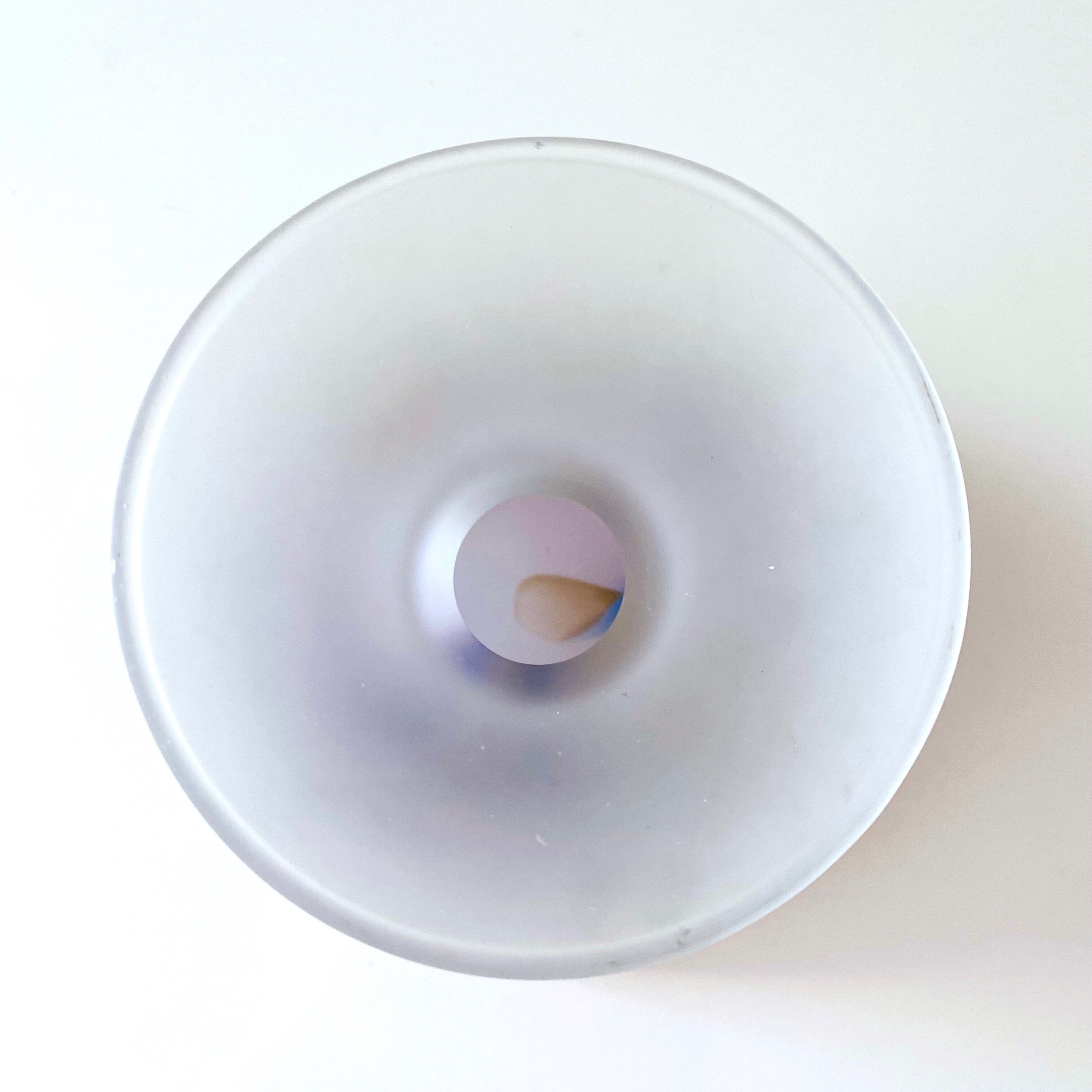 Midmodern vase glass, vintage