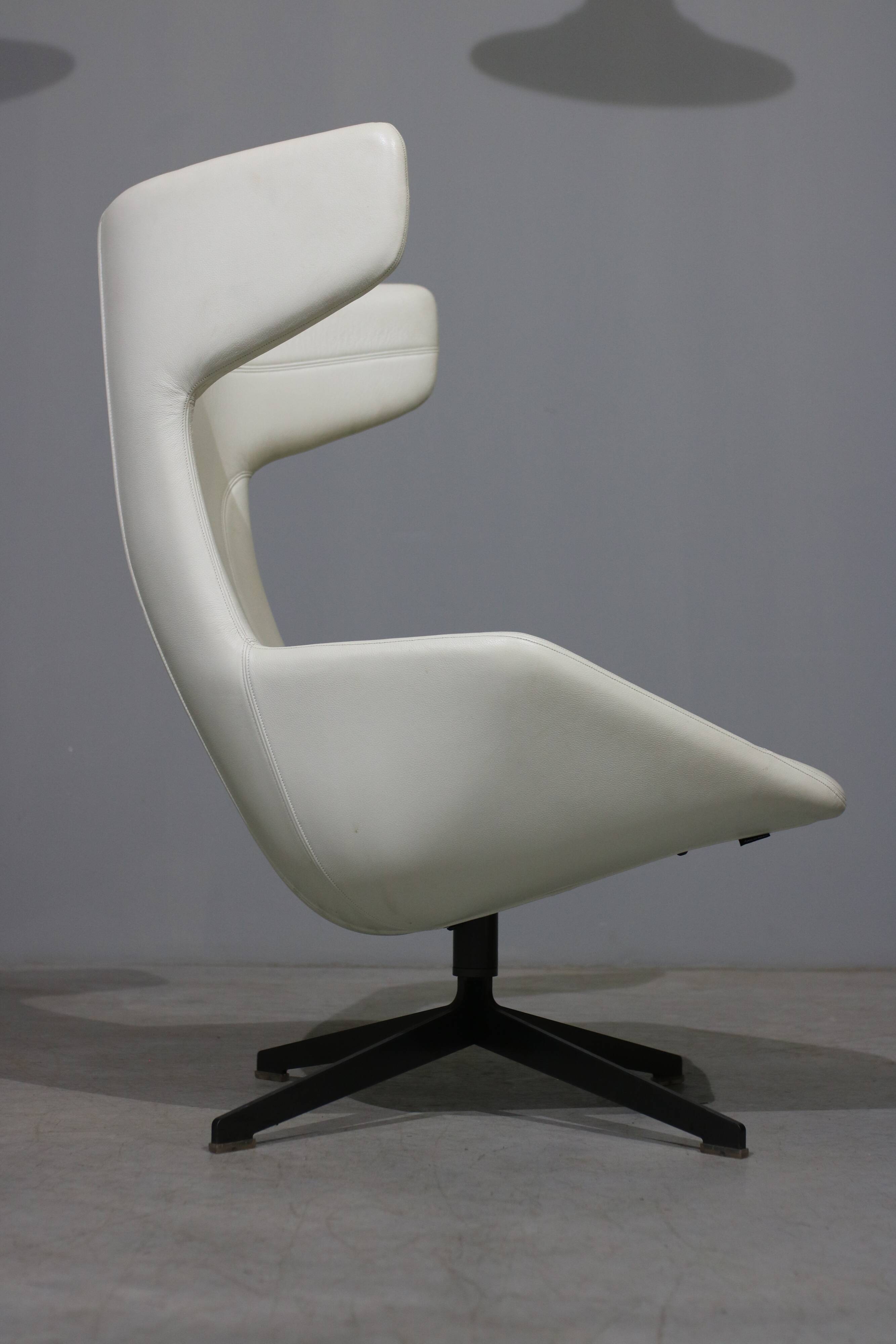 Set of  Lounge Chair and Ottoman By Alfredo Haberli for Moroso