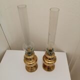 1 PAIR OF COPPER OIL LAMP