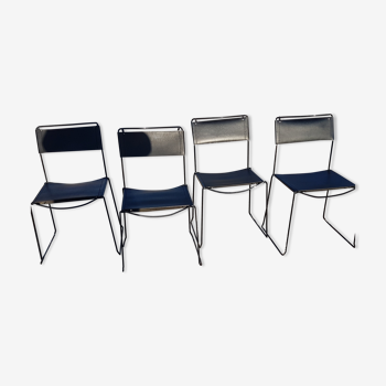 4 chairs by Giandomenico Belotti