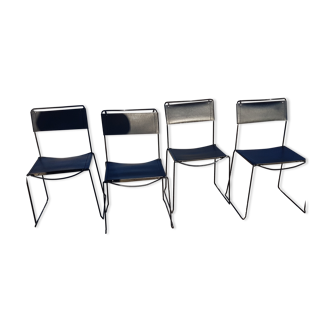4 chairs by Giandomenico Belotti