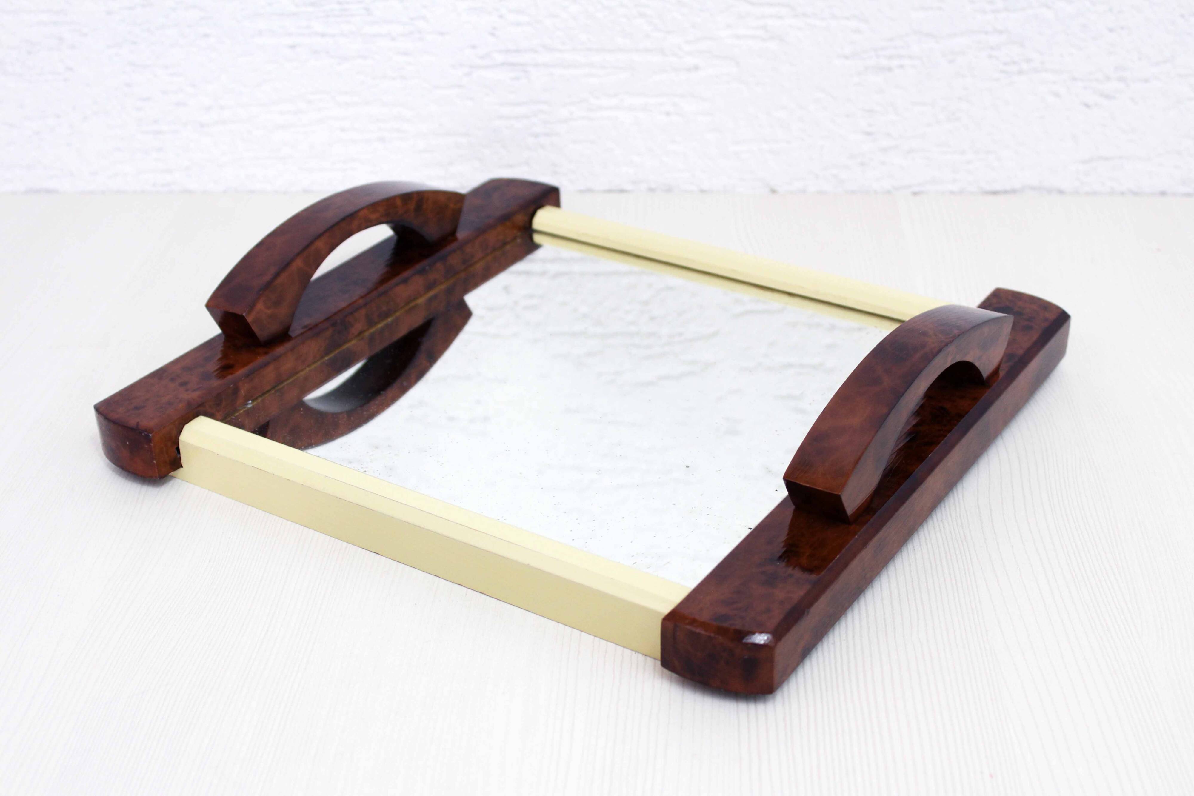 Art Deco mirror tray