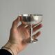 Vintage silver metal cup