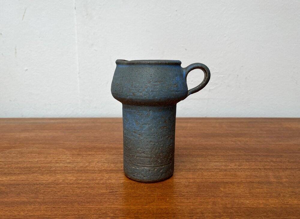 Studio pottery vase by Theodor Bogler for Maria Laach, mid-century German, 1960s.