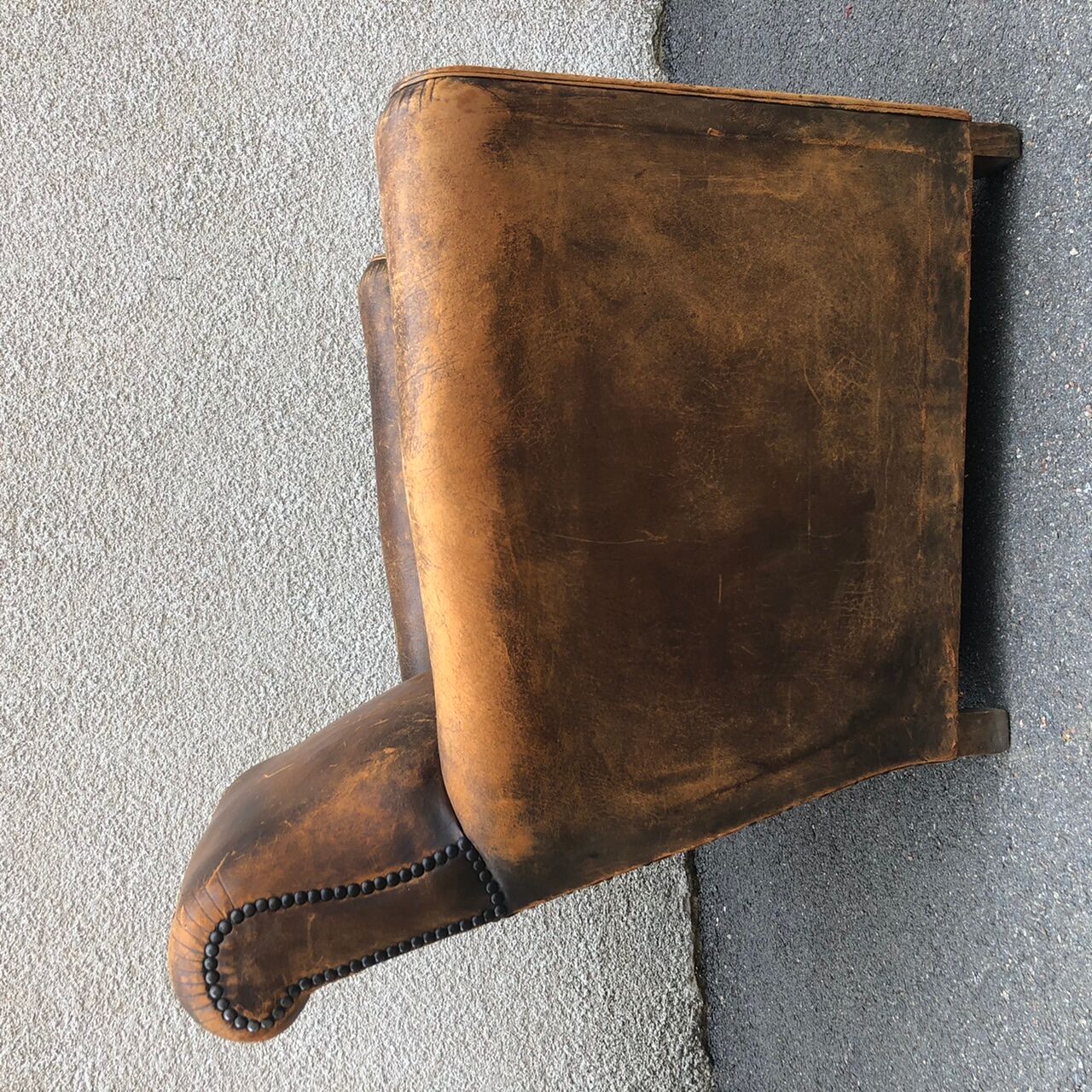 Pair of club armchairs 1920