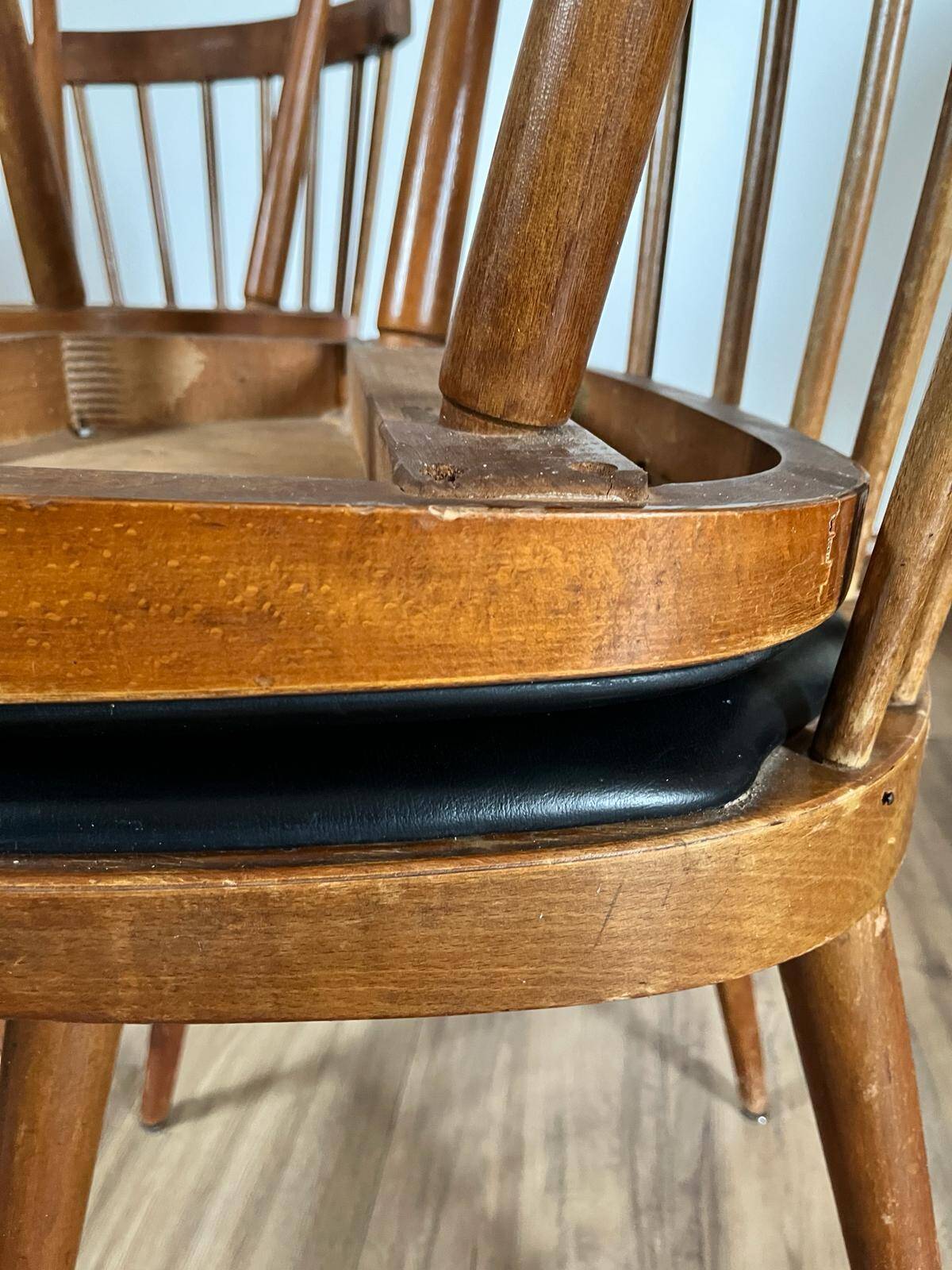 Set of 4 BAUMANN model 740 chairs