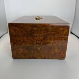Late Biedermeier Box in Walnut and Walnut Burl, Austria, 1850s
