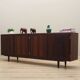 Enfilade en palissandre, design danois, années 1970, designer : Carlo Jensen, production : Hundevad