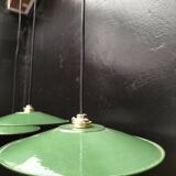 Enamelled sheet metal suspensions