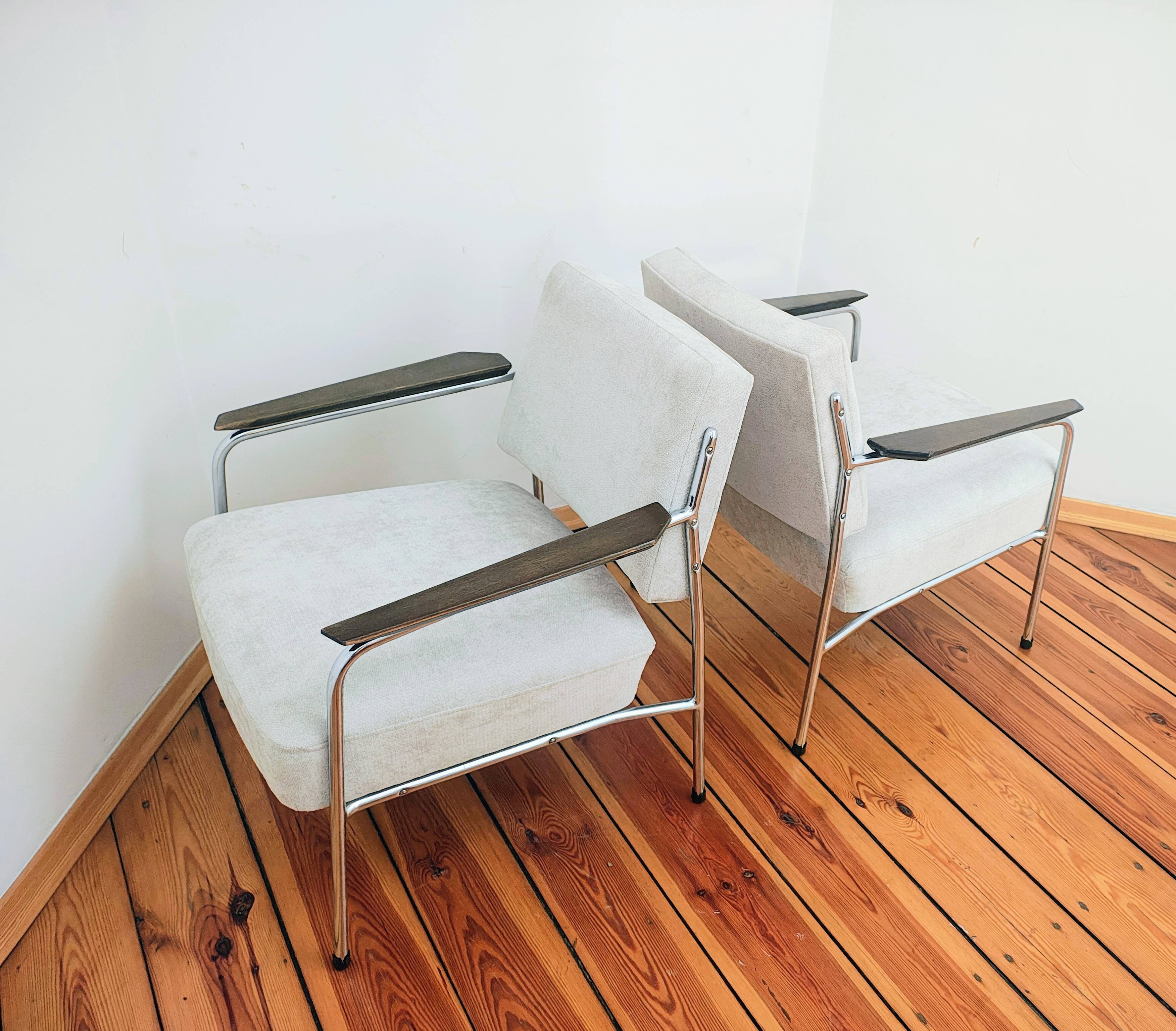 Vintage Czechoslovakian Armchairs, 1960s