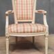 Lacquered armchair in the Louis XVI style