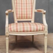 Lacquered armchair in the Louis XVI style