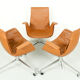 Bird chair kill for Preben Fabricius by Jorgen Kastholm, 1964