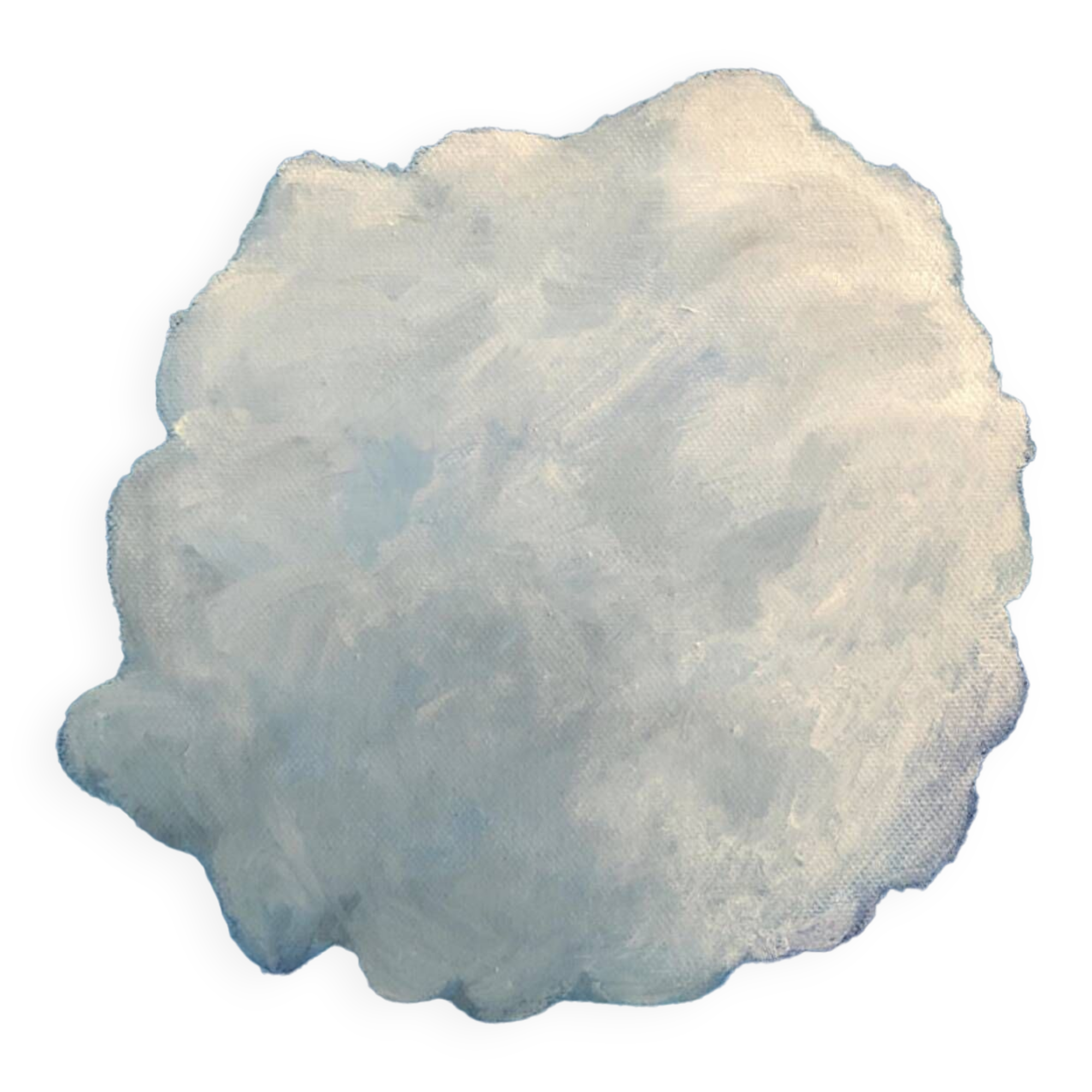 Cloud oil painting