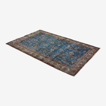 Anatolian handmade vintage rug 256 cm x 161 cm