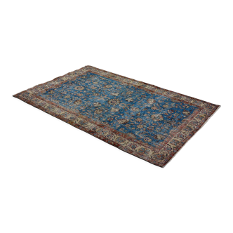 Anatolian handmade vintage rug 256 cm x 161 cm