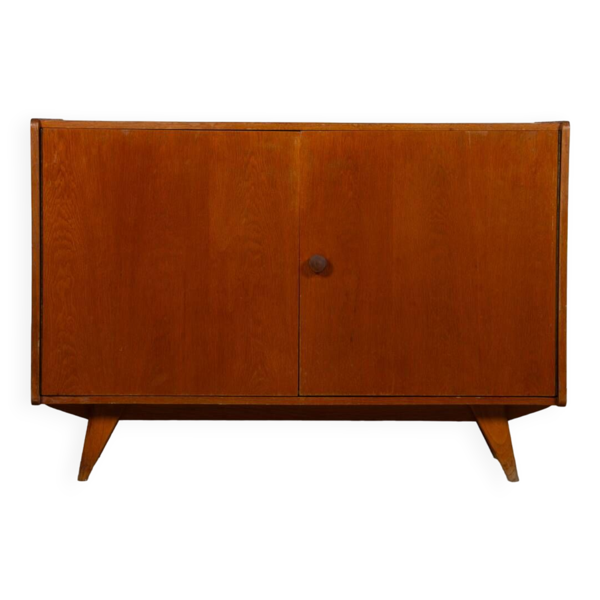 Commode vintage en chêne foncé par Jiri Jiroutek, modèle U-450, 1960
