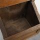 Antique French Oak Wall Salt Box, ca. 1850