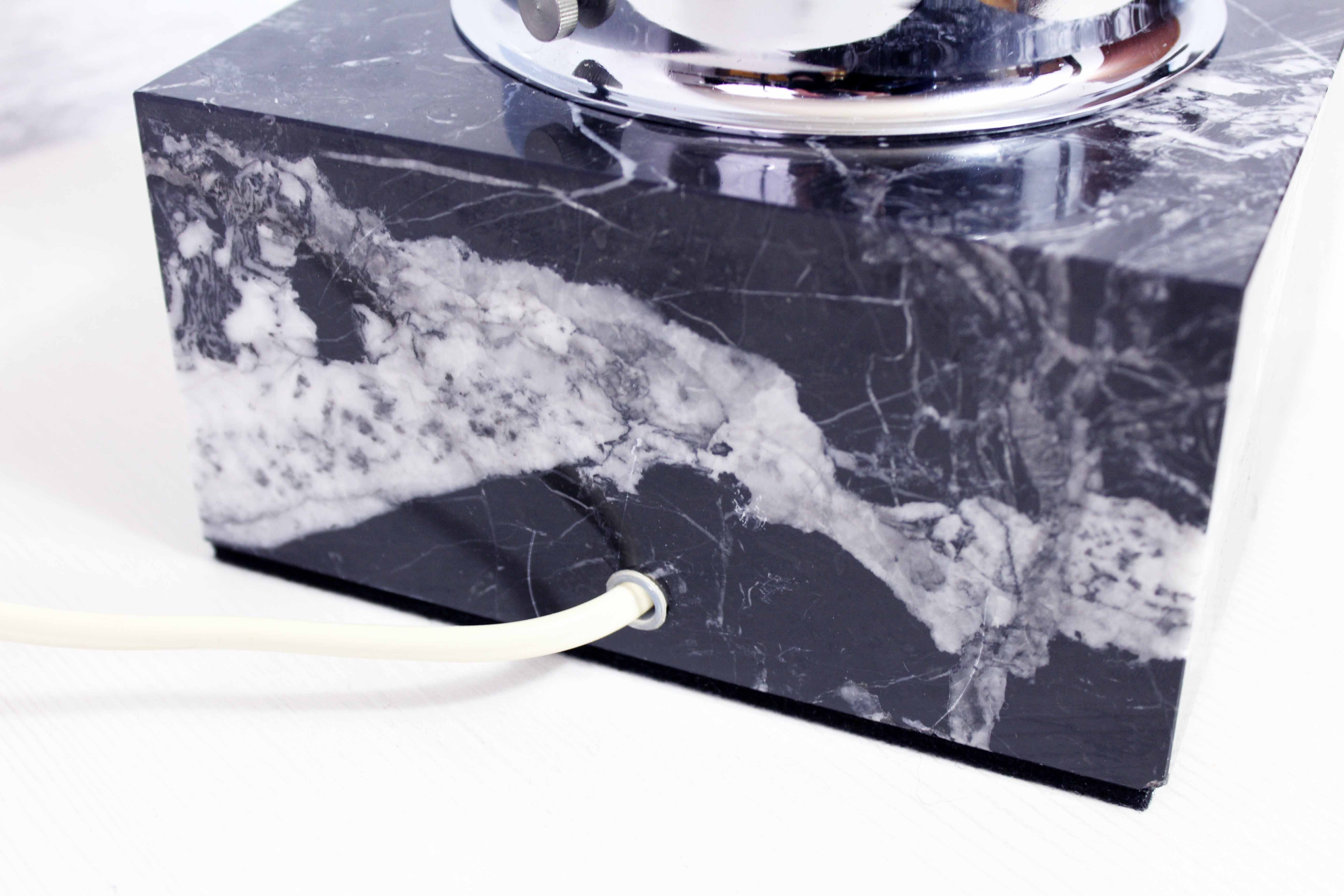 ERCO marble and glass table lamp