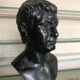 Buste masculin en bronze dans le goût de l’antique