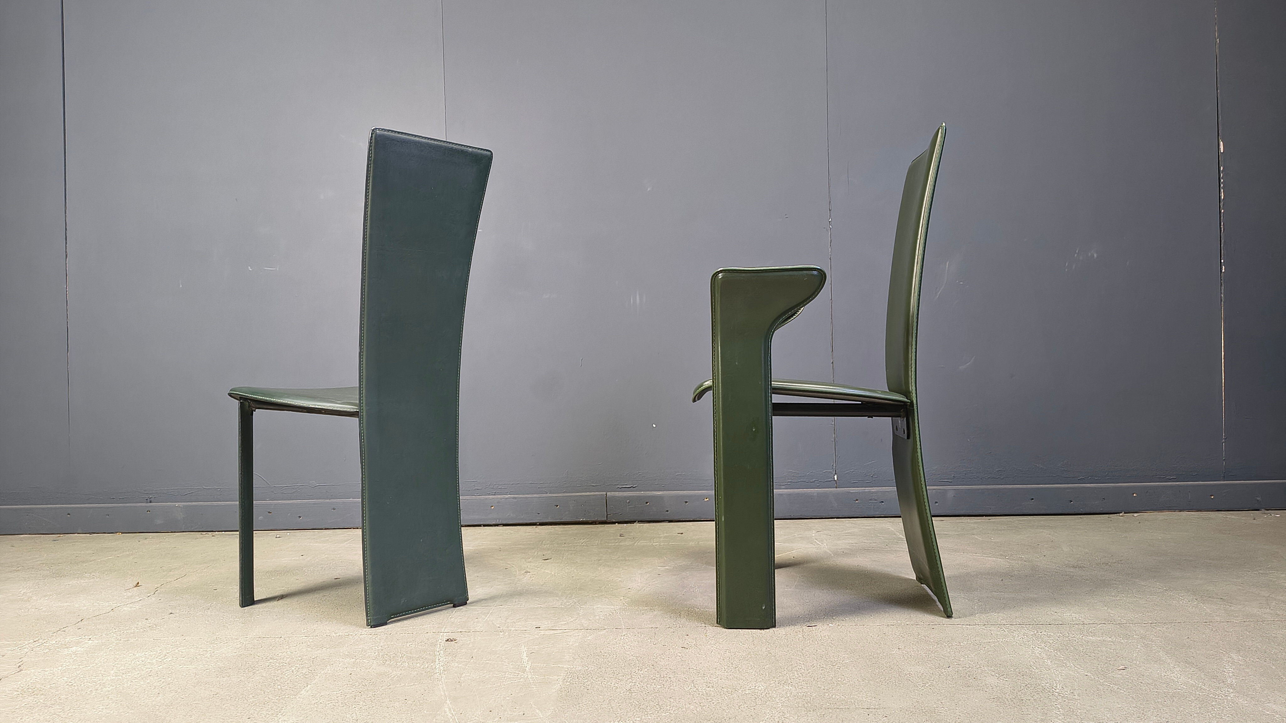 Vintage dining chairs by Pietro Costantini, 1980s, set of 6