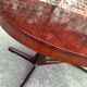 Large vintage Baumann table in rosewood with extensions, antique furniture.
