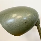 Green Industrial Bakelite Gooseneck Table Lamp, 1960s