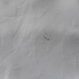 Embroidered linen sheet