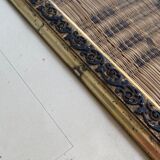 Architectural drawing 1857, glazed wood frame