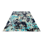 Tapis vintage pakistan en laine et soie 294x193 cm