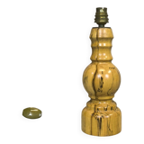 Vintage solid wood table lamp