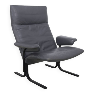 Vintage Lounge Chair in Leather DS 2030 De Sede, 1980s