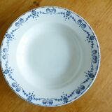 1 deep plate in ironstone from Gien, Etruscan model 221275