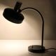 SIS desk lamp with swan collar