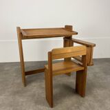 Trama folding pine children's desk, desk