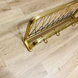 Wall-mounted cloakroom coat rack