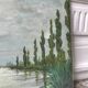 Landscape oil painting