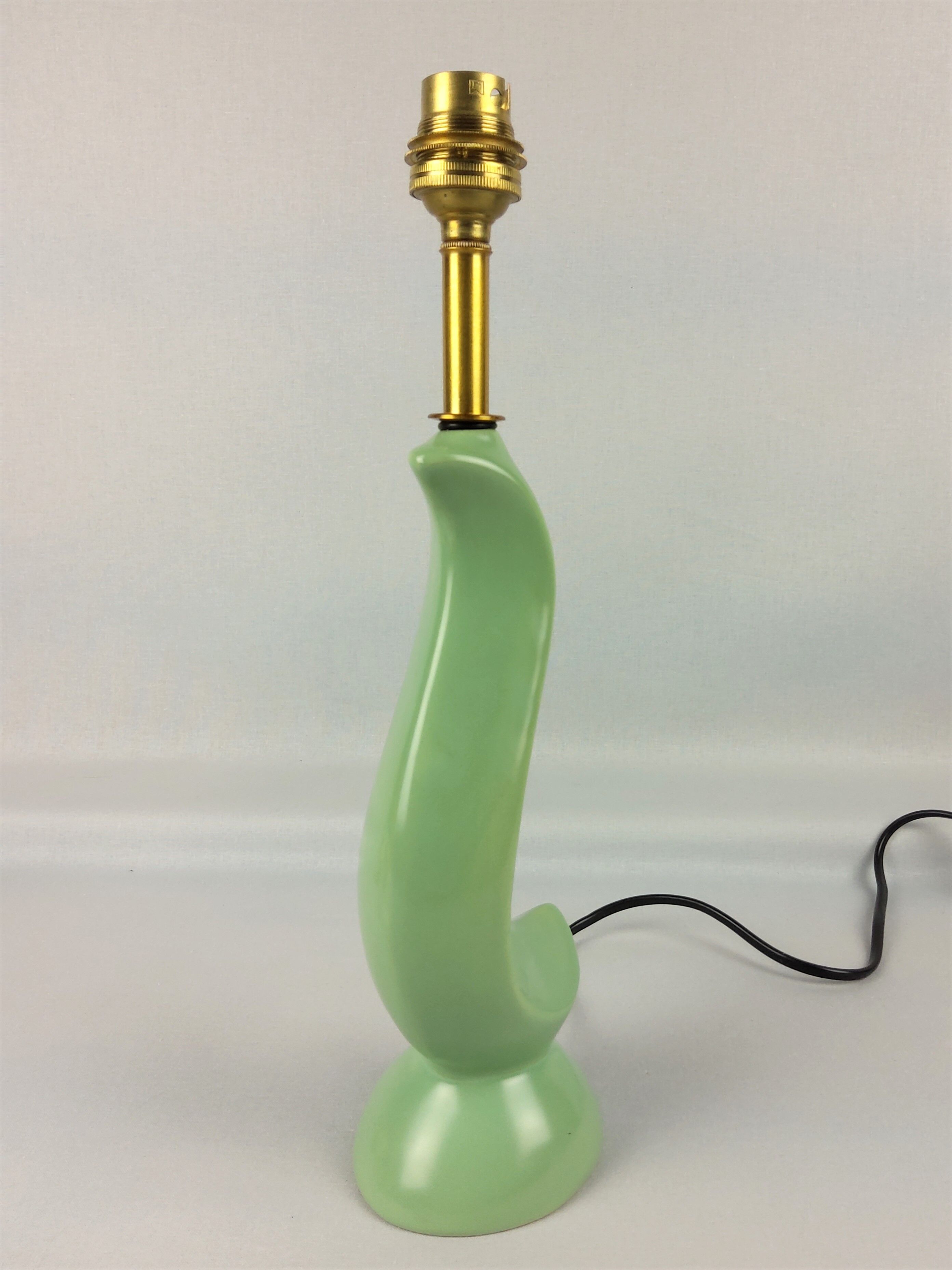 Ceramic bird lamp 1950