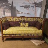 Sofa, three-seater Louis XVI style bench