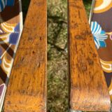 Chaises de camping pliantes années 70 , chaises de jardin terrasse