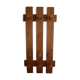 Wooden wall hook 9 hooks